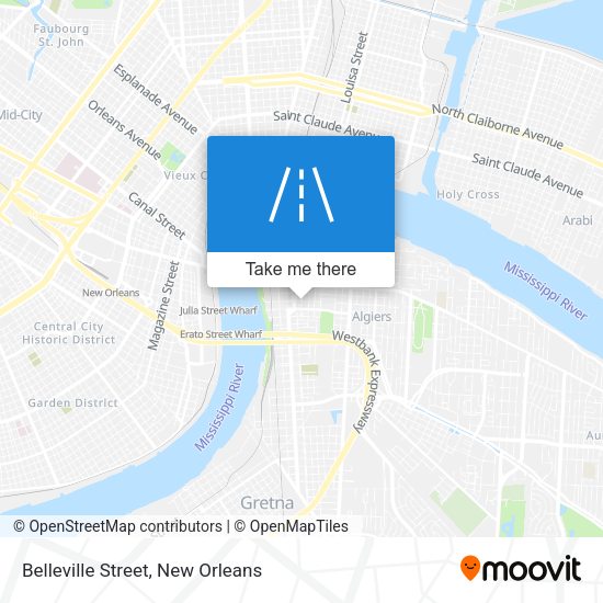 Mapa de Belleville Street