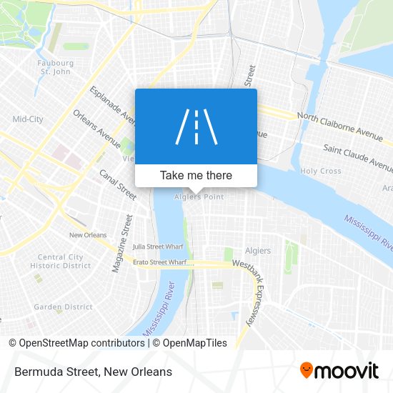 Bermuda Street map