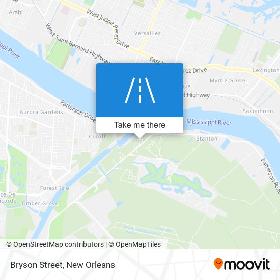 Mapa de Bryson Street