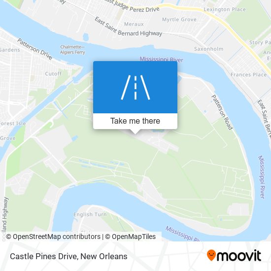 Mapa de Castle Pines Drive