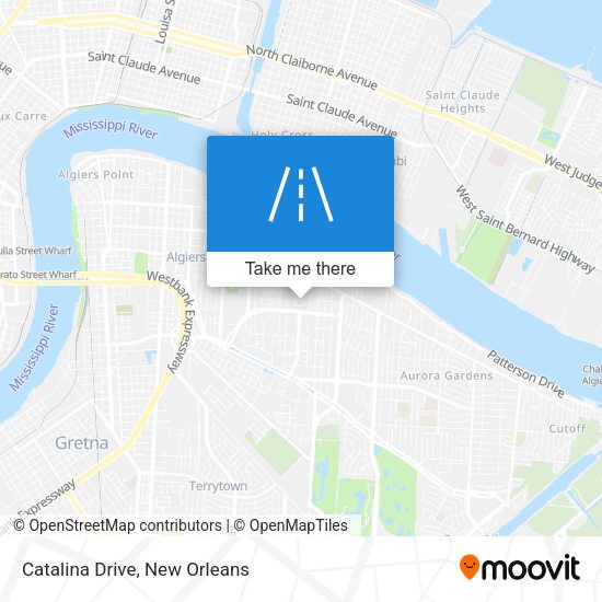Mapa de Catalina Drive