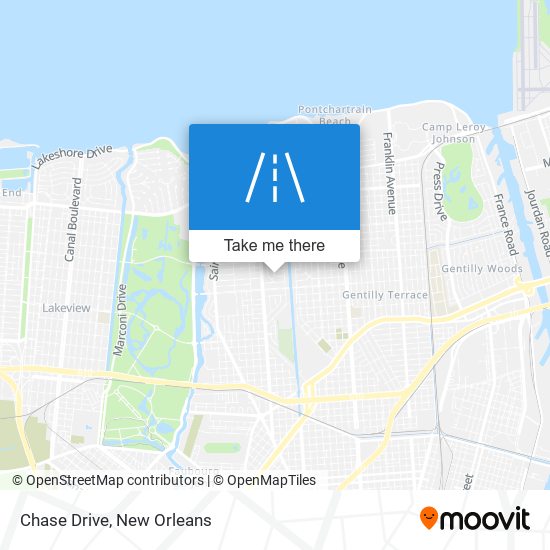 Chase Drive map