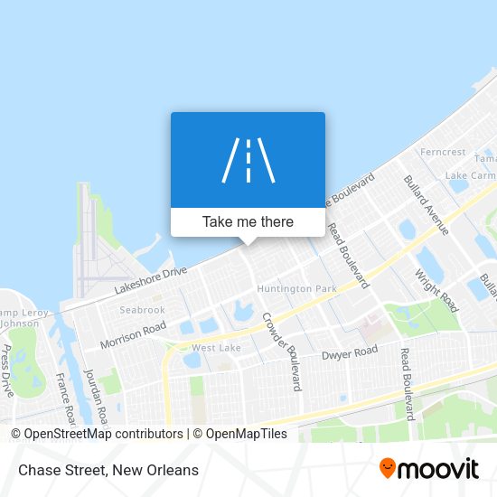 Mapa de Chase Street