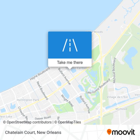 Mapa de Chatelain Court