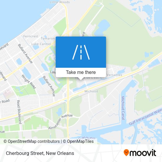 Mapa de Cherbourg Street