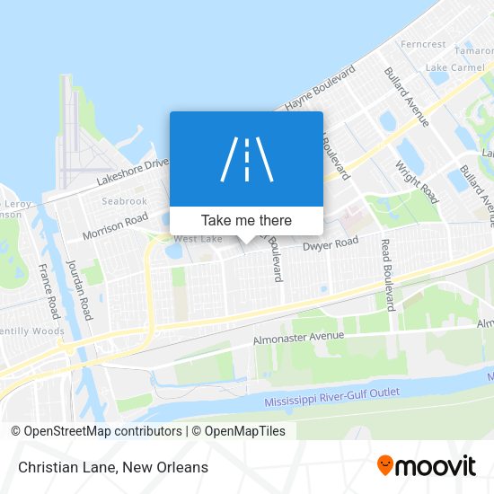 Mapa de Christian Lane