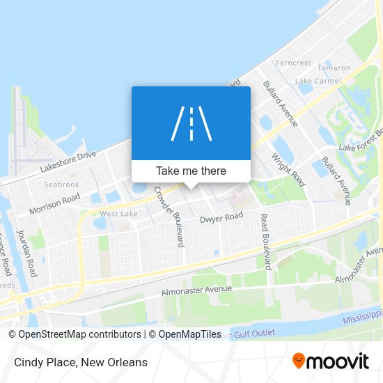 Mapa de Cindy Place