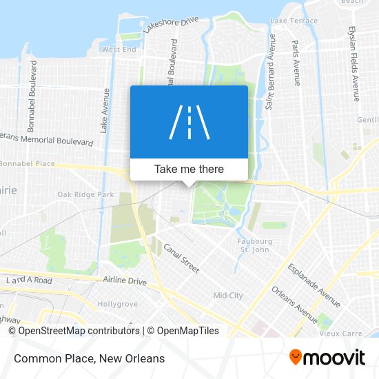 Mapa de Common Place