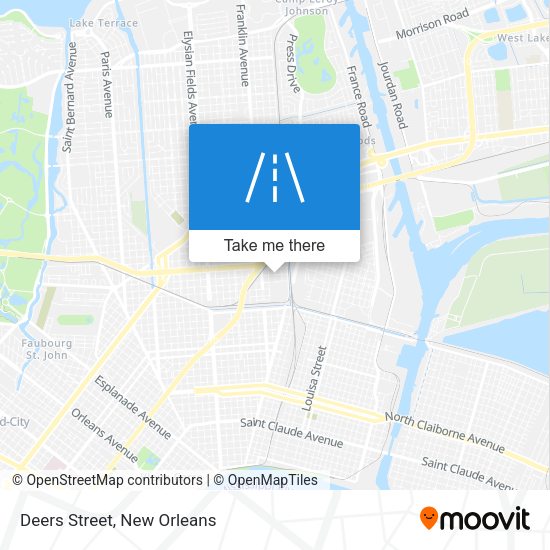 Mapa de Deers Street