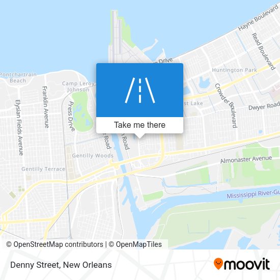 Mapa de Denny Street