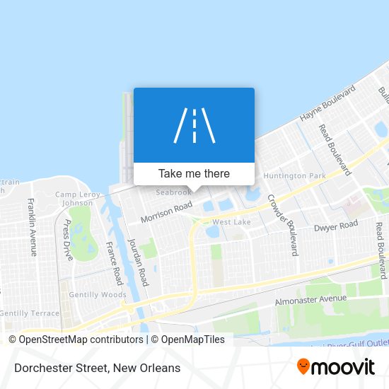 Dorchester Street map