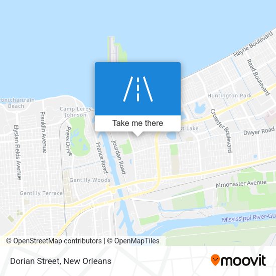 Mapa de Dorian Street