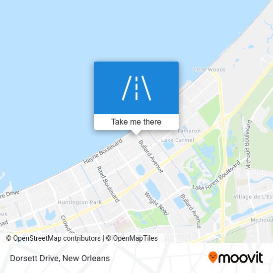 Mapa de Dorsett Drive