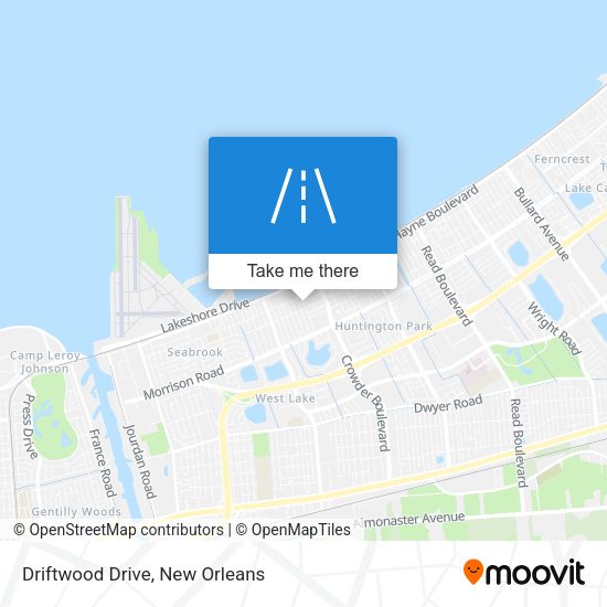 Driftwood Drive map