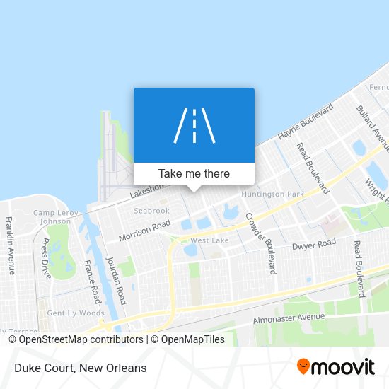 Mapa de Duke Court