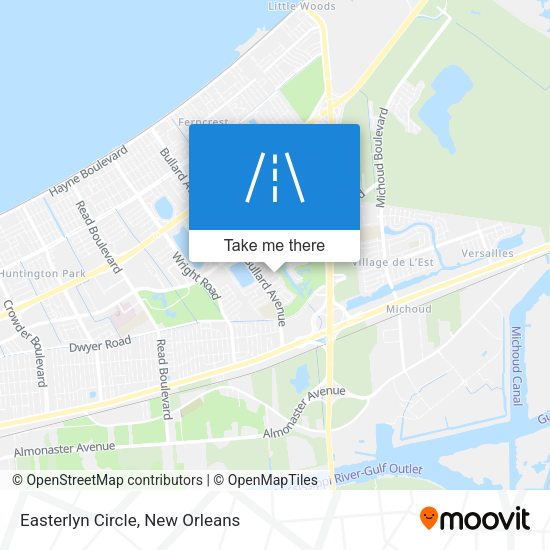 Mapa de Easterlyn Circle