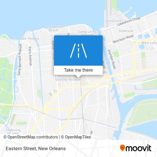 Mapa de Eastern Street