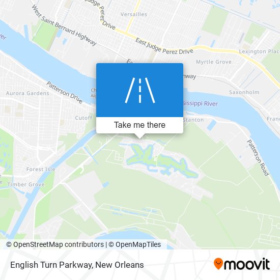 Mapa de English Turn Parkway