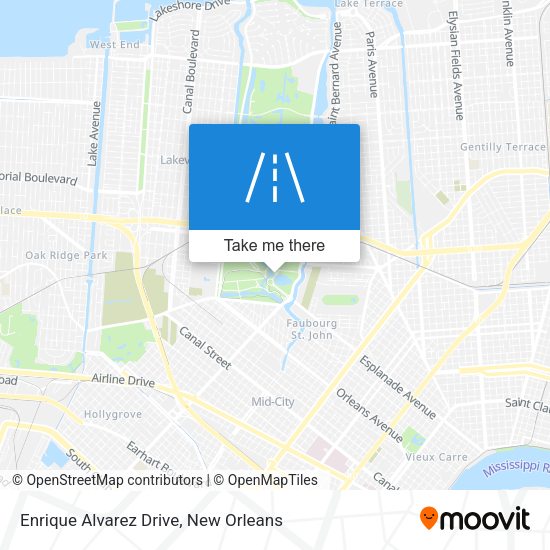 Enrique Alvarez Drive map