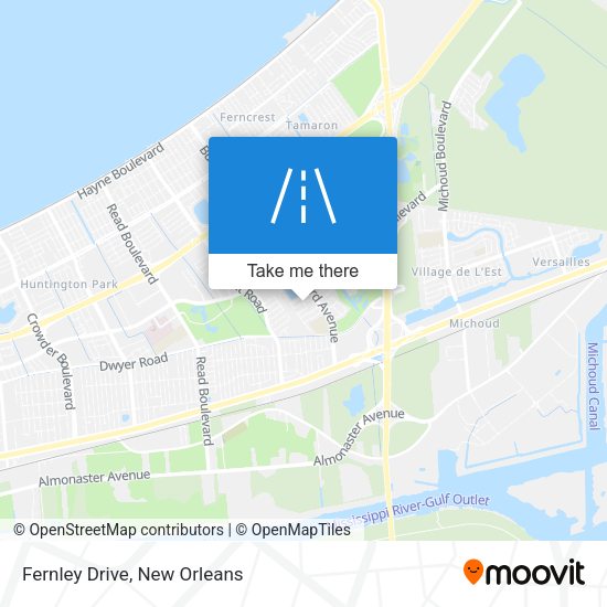 Mapa de Fernley Drive
