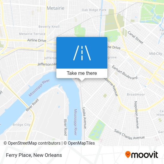 Mapa de Ferry Place