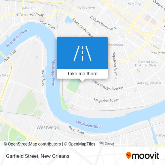 Mapa de Garfield Street