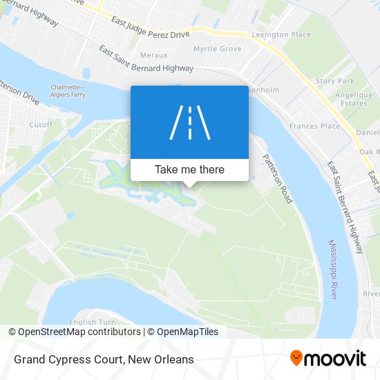 Grand Cypress Court map