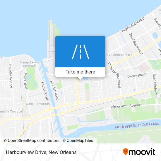 Harbourview Drive map