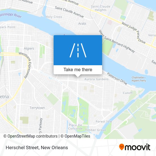 Herschel Street map