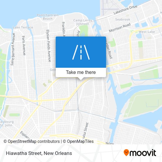 Hiawatha Street map