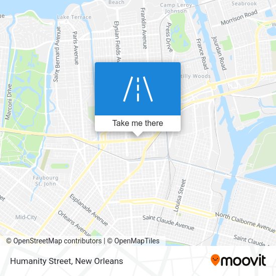 Mapa de Humanity Street