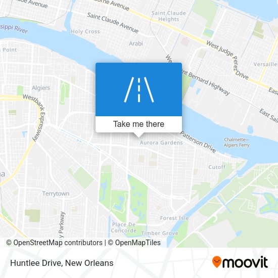 Mapa de Huntlee Drive