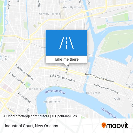 Industrial Court map