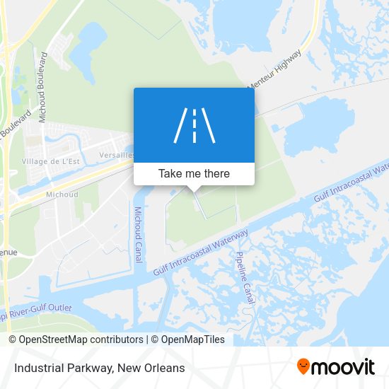 Mapa de Industrial Parkway