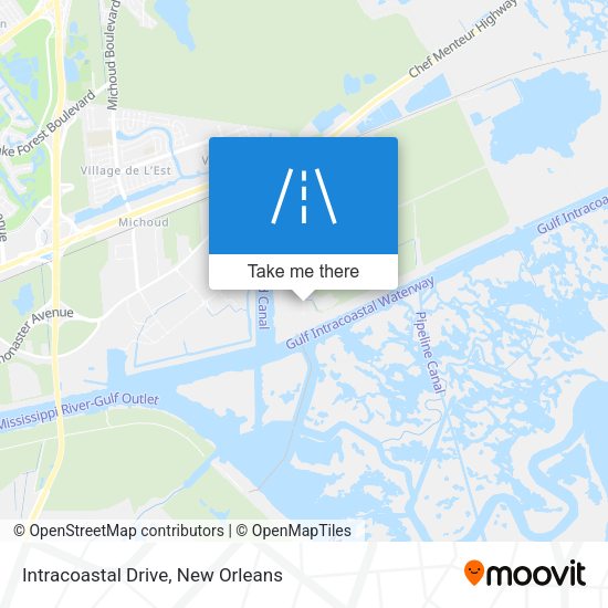 Intracoastal Drive map