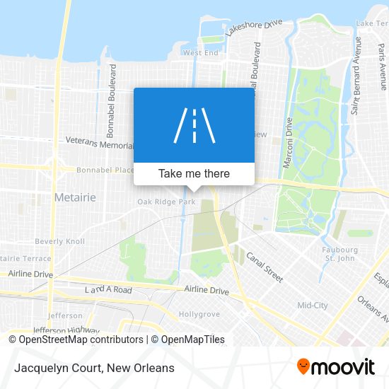 Jacquelyn Court map
