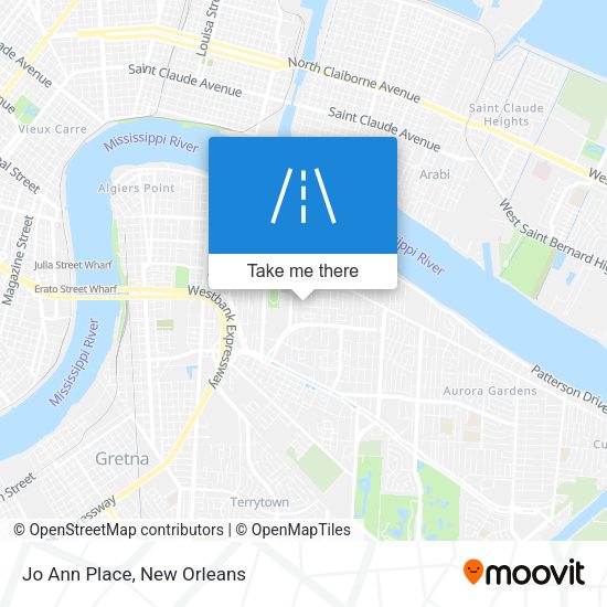 Mapa de Jo Ann Place