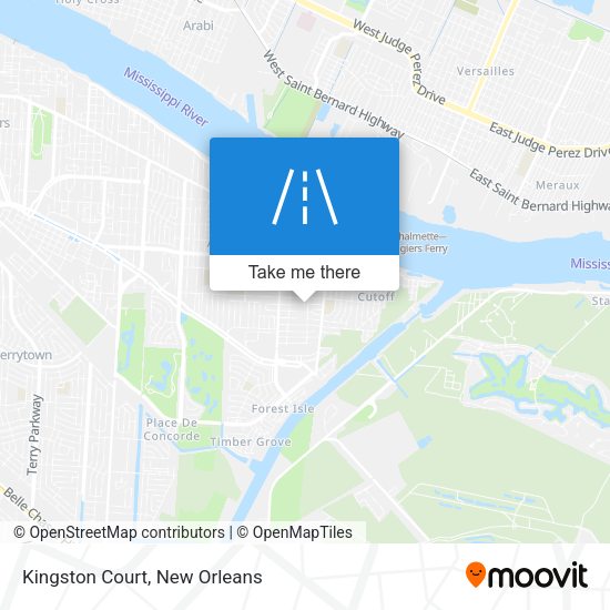 Mapa de Kingston Court