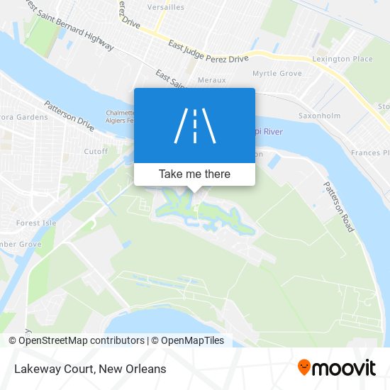 Mapa de Lakeway Court