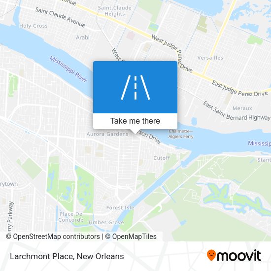 Larchmont Place map