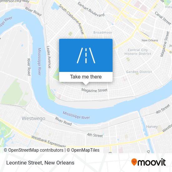 Leontine Street map