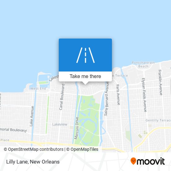 Mapa de Lilly Lane