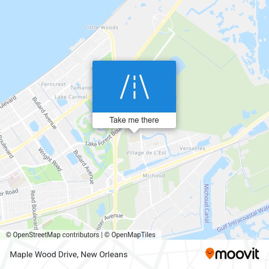 Mapa de Maple Wood Drive