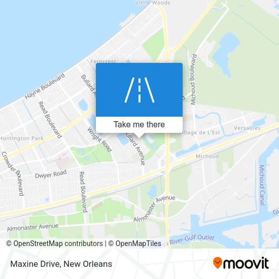 Mapa de Maxine Drive