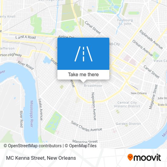 Mapa de MC Kenna Street