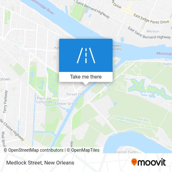 Mapa de Medlock Street