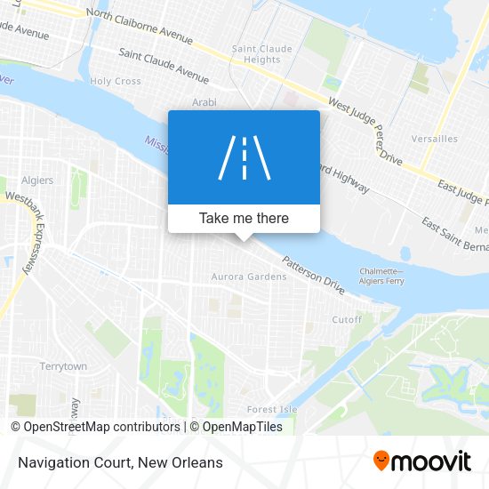 Mapa de Navigation Court