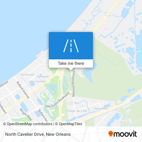 Mapa de North Cavelier Drive