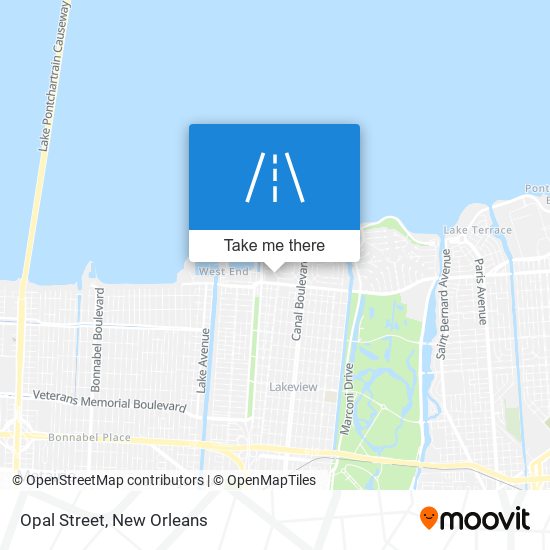 Opal Street map