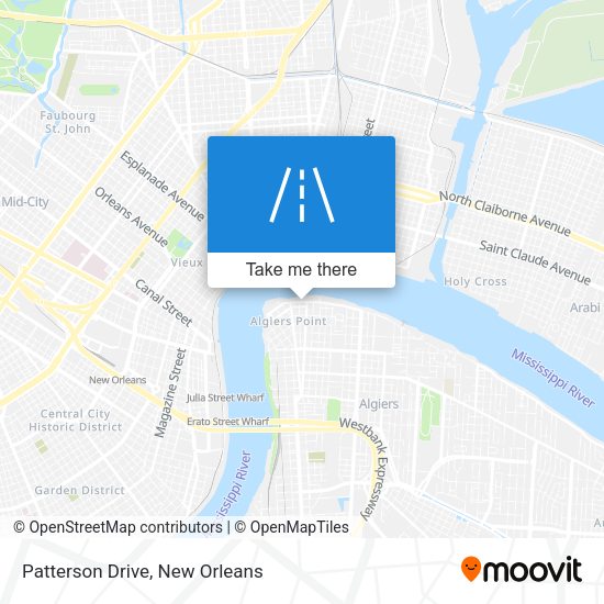 Mapa de Patterson Drive